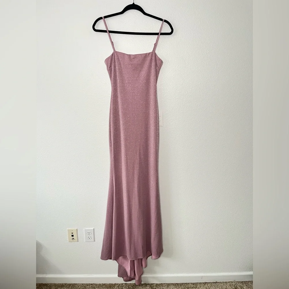 Alamour The Label Stefania Shimmering Maxi Dress Special Occasion Chic XS NEW - Picture 2 of 9
